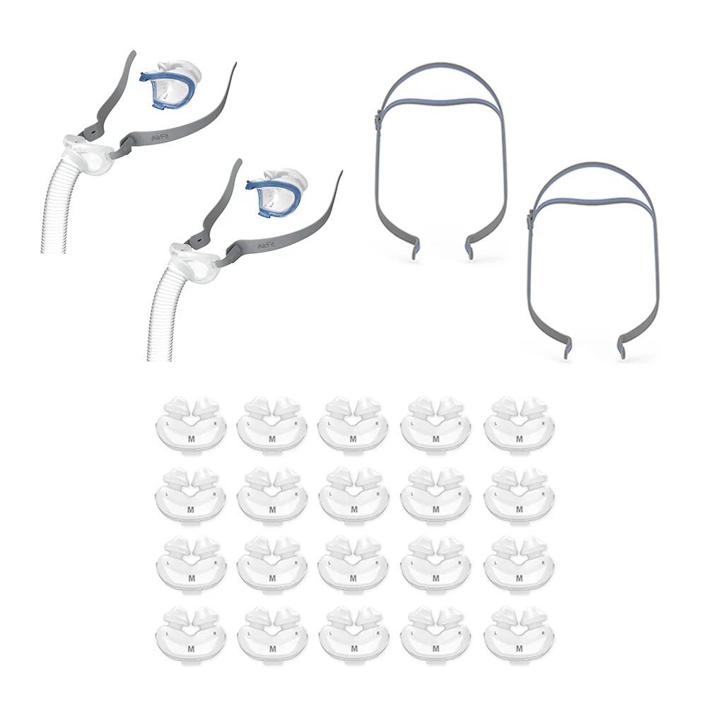 ResMed AirFit™ P10 Nasal Pillow Mask Basic Resupply Bundle - Image 3